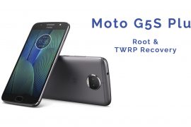 How to root Moto G5S Plus and install TWRP recovery
