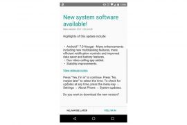 Android Nougat update for Moto X Pure released