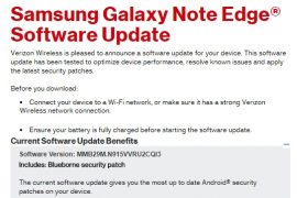 Verizon rolls out Blueborne security patch for Galaxy Note Edge, while Moto Z2 gets September patch