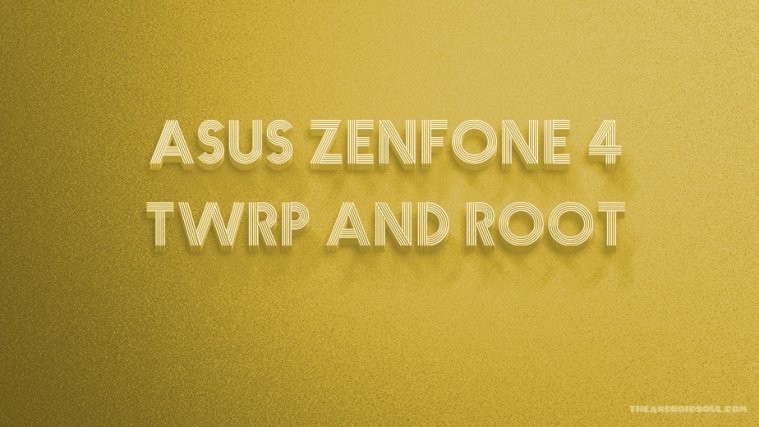 ZenFone 4 max root