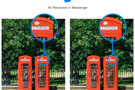 Facebook brings 4K resolution photo sharing to Messenger