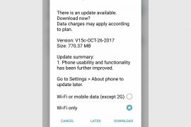 LG G6 (H873) receiving a huge OTA update with October security patch in Canada