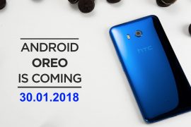 HTC U11 Oreo OTA rolling out in India and Singapore on Jan 30