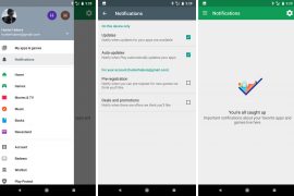 Play Store Notifications section now rolling out to some users