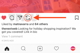 Instagram could introduce Regram soon, would let you reshare images and videos easily