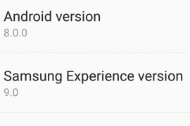 samsung s8 oreo update