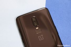 OnePlus 6 smartphone