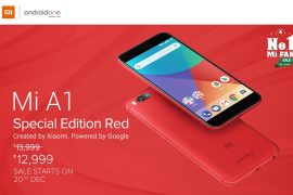 Xiaomi Mi A1 Special Edition Red available December 20 in India