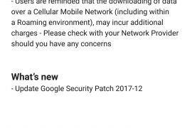 Nokia 8 gets December 2017 security update