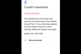 Android 8.1 update download for Pixel 2 apparently blocked in Bahrain