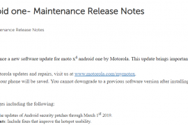 Motorola Moto X4 in the U.S. to get update with March 2019 security patches