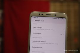 How to reset the Xiaomi Redmi Note 5?