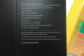 galaxy s9 specs leak
