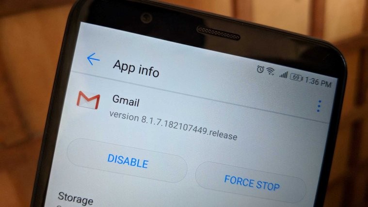 gmail 8.1 apk teardown