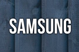 samsung logo blue