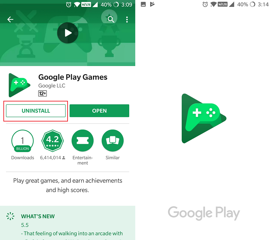 Google play game