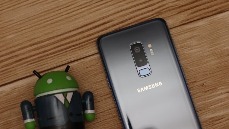Galaxy S9 Plus screenshot edge
