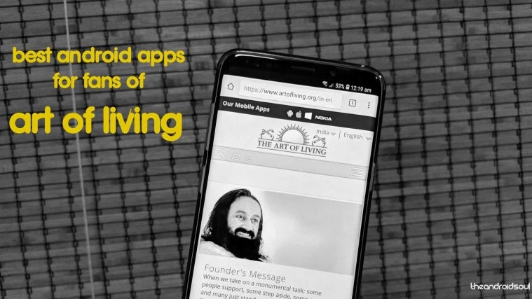 best android apps for art of living fans