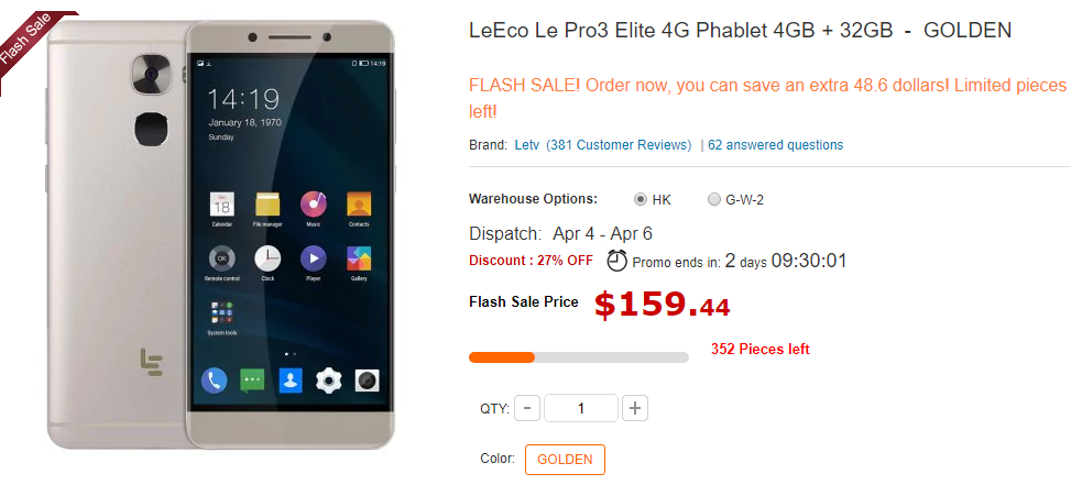 LeEco Le Pro 3 Elite