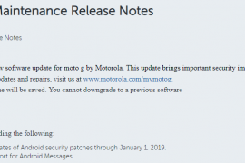 Motorola updates Moto G6, Moto G6 Plus and Moto G6 Play with January security patch