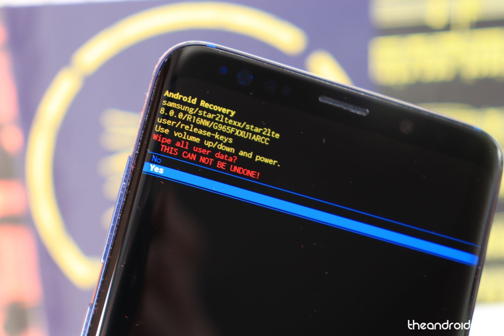 How to factory reset an Android device