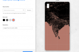 How to get a minimal wallpaper of your City, Country, or any place on Earth that’s on the Map