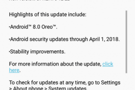 Motorola seeding Moto Z Play Android 8.0 Oreo update in India