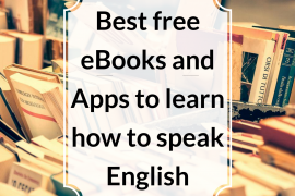 Best free eBooks and apps to learn how to speak English