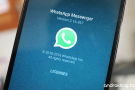 How to set an audio file as a WhatsApp Status message