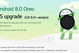 Android 8.0 Oreo released for LG G6 in Korea