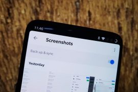 How to take a screenshot on the OnePlus 6