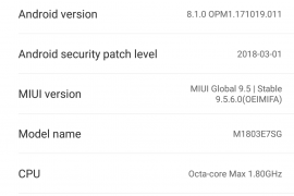 Android 8.1 Oreo for the Redmi Note 5 now rolling out as OTA (MIUI 9.5.6)