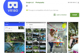 Google VR180 gets a spot in the Play Store