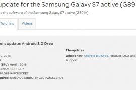 AT&T Galaxy S7 Active gets the Android 8.0 Oreo OTA rolling out