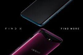 The Oppo Find X slide-out camera obsoletes the notch and allows for super slim bezels
