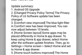Android 8.0 Oreo now available for LG V20