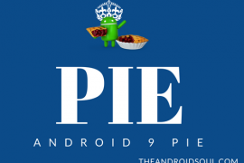 Android Pie announcement