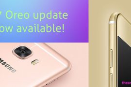 [Update: Galaxy C5 Pro too] Android Oreo for Galaxy C7 is now available (OTA rolling out)