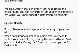 Verizon releases its first Moto Z3 update as version ODXS28.66-18-1