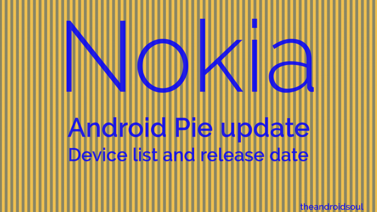 Nokia Android Pie update release