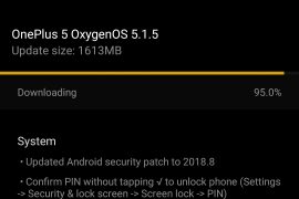 OxygenOS 5.1.5 for OnePlus 5 and 5T adds Project Treble support and direct unlock via PIN