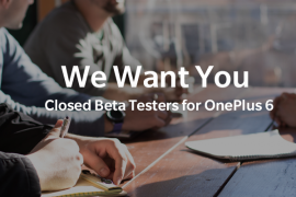 OnePlus 6 Android Pie closed beta program now open for registration