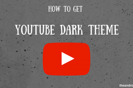 How to get YouTube dark theme now!
