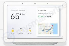 Google Home Hub is the company’s first smart display, coming on October 9