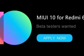 Recruitment for Redmi 6 Pro MIUI 10 global beta testing now open