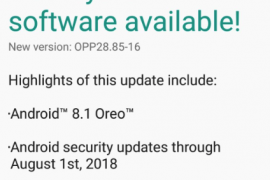 Android 8.1 Oreo for Moto G5 released in India