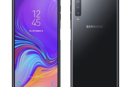 This is the Galaxy A8 Plus 2019 with a side fingerprint sensor