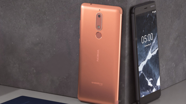 Nokia 5.1 front and back
