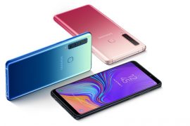 Samsung Galaxy A9 2018 arrives with a quad-lens camera on the back