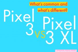 Difference between Pixel 3 and Pixel 3 XL